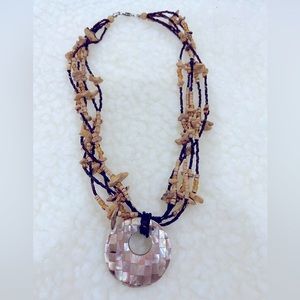 Multi strand necklace